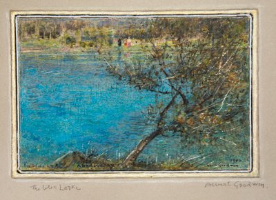 Den blå sø, Kanderstag af Albert Goodwin
