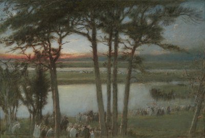 The River Way, vestpå af Albert Goodwin