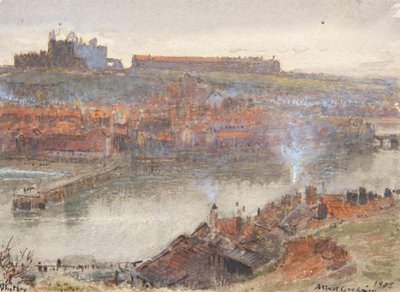 Whitby af Albert Goodwin