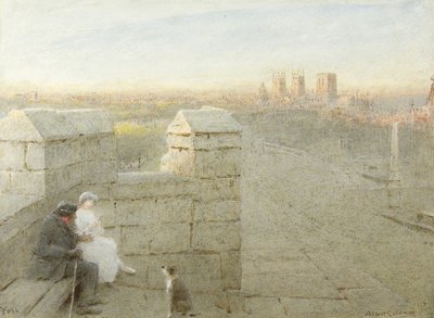 York, oldtidshistorie af Albert Goodwin