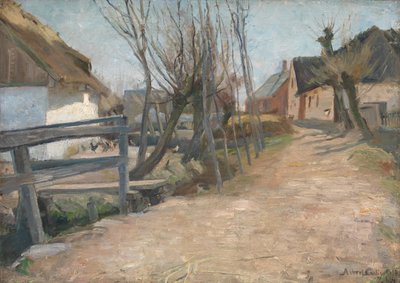 Tidlig forårsdag i Glostrup af Albert Gottschalk