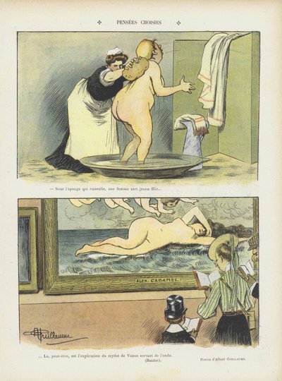 Illustration til Le Rire af Albert Guillaume