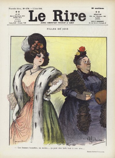 Illustration til Le Rire af Albert Guillaume