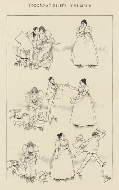 Uforenelighed af stemninger af Albert Guillaume