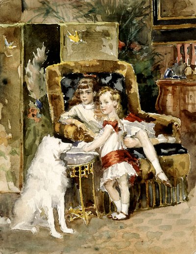Storhertug Michael Alexandrovich af Rusland 1878-1918 og storhertuginde...1875-1960. af Albert Gustaf Aristides Edelfelt