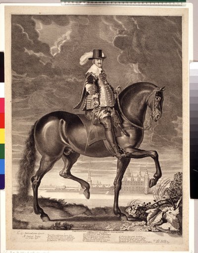Christian IV til hest af Albert Haelwegh