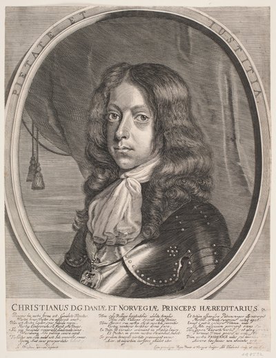 Christian V som kronprins af Albert Haelwegh