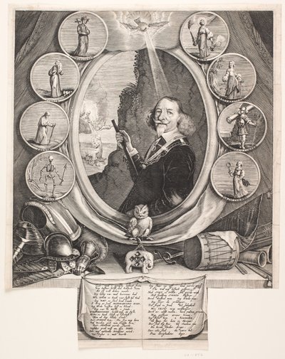 Wentzel Rothkirch. Illustration til ligprædiken af Albert Haelwegh