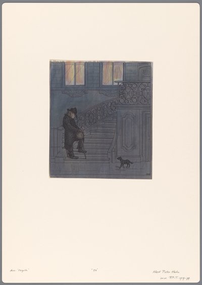 Design til en politisk tegneserie: Statens Uddannelseskommission af Albert Hahn (I)