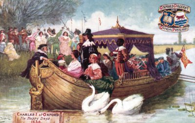 Charles I i Oxford, The Happy Days, 1636 af Albert Jnr. Ludovici