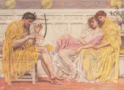 En musiker af Albert Joseph Moore