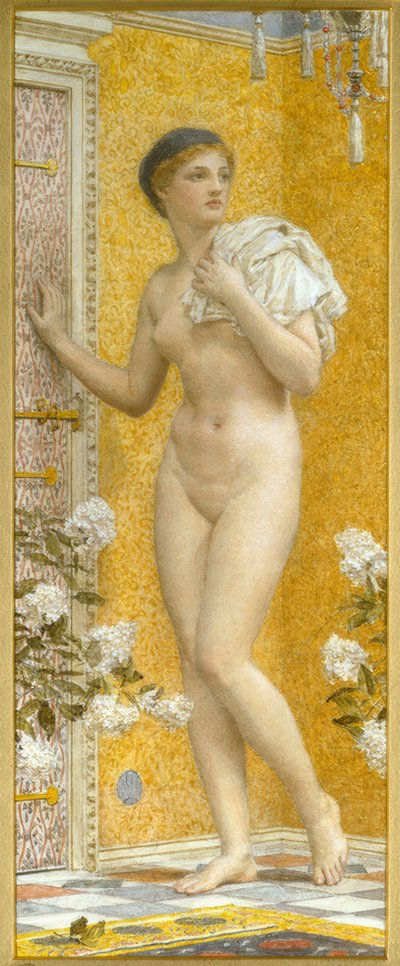 Et gult rum af Albert Joseph Moore