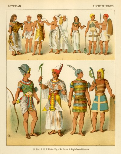 Egyptiske kostumer af Albert Kretschmer