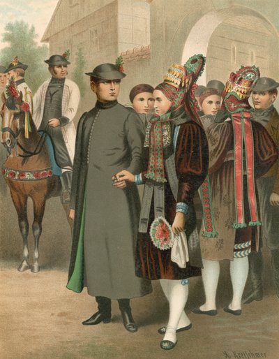Tysk dragt, Altenburg af Albert Kretschmer