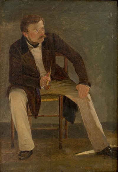 Maleren Constantin Hansen af Albert Küchler