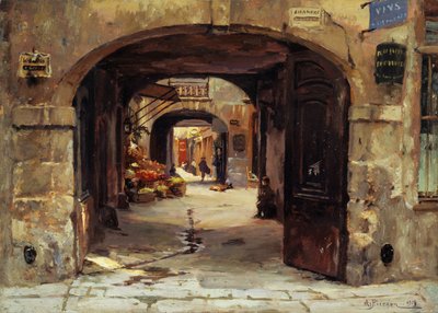 Le Passage des Singes af Albert Leopold Pierson