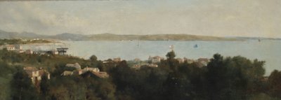 Udsigt over Trieste, Italien, ca. 1889 af Albert Letchford
