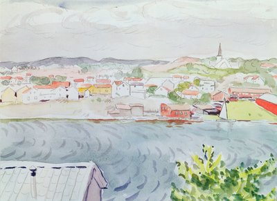 Grimstad, Norge af Albert Marquet