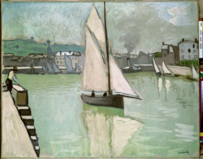 Honfleur af Albert Marquet