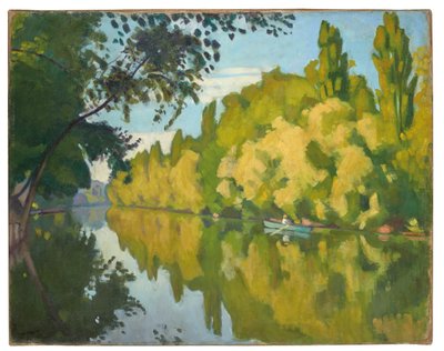 La Varenne Sainte-Hilaire, båden af Albert Marquet