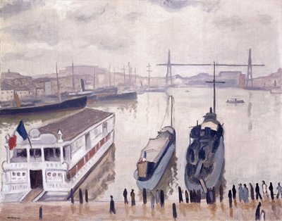 Nautical Club, Marseille af Albert Marquet