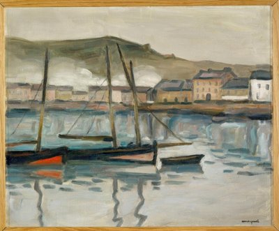 Havnen i Fécamp af Albert Marquet
