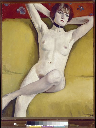 Nøgen på sofaen af Albert Marquet