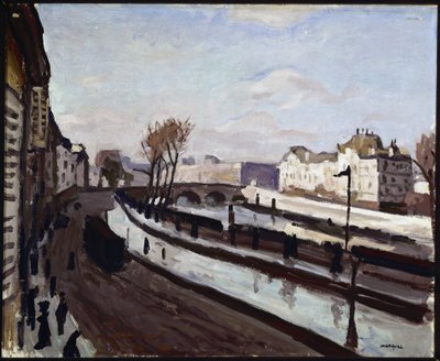 Paris, Quai des Grands-Augustins af Albert Marquet