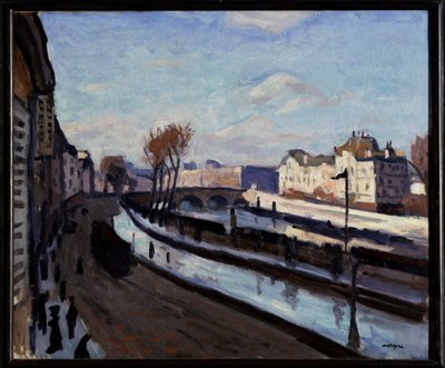 Paris, Quai des Grands-Augustins af Albert Marquet
