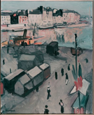Le Havre Havn af Albert Marquet