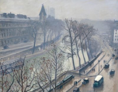 Quai des Grands Augustins af Albert Marquet