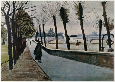 Quai du Louvre, Paris af Albert Marquet