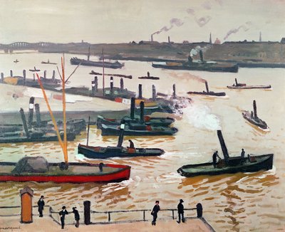Rotterdam af Albert Marquet