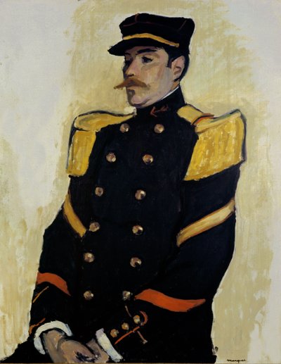 Sergent for koloniregimentet af Albert Marquet