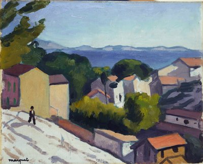 Estaque-vejen af Albert Marquet