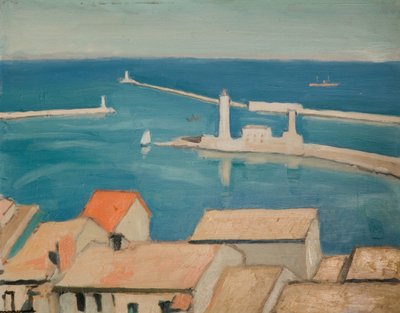 Denne havn, Marseille, 1924. af Albert Marquet