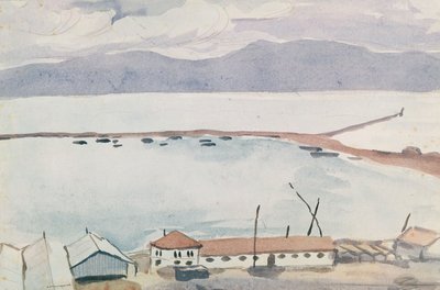 Havnen i Bougie, Algeriet af Albert Marquet