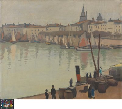 Havnen i La Rochelle af Albert Marquet