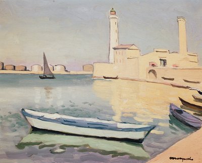 Sete Havn (olie på lærred) af Albert Marquet
