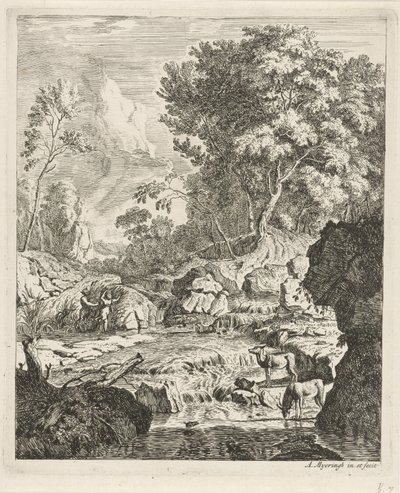 Pan og Syrinx Landskaber (serietitel) af Albert Meyering