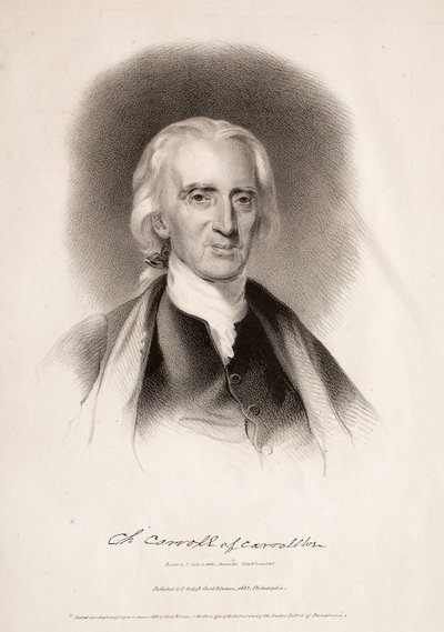 Charles Carroll fra Carrollton, Maryland af Albert Newsam