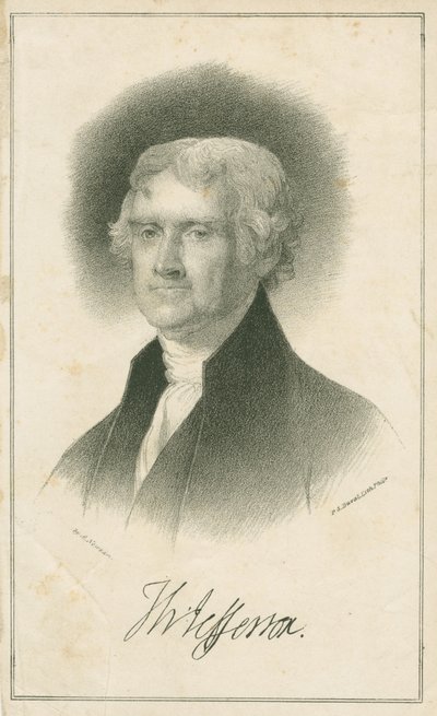 Thomas Jefferson, 1840 af Albert Newsam