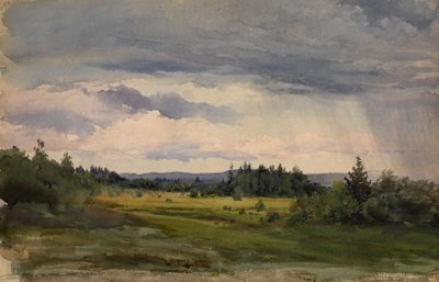 Landskab af Albert Nikolaevich Benois