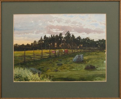 Sommeraften, 1893 af Albert Nikolaevich Benois