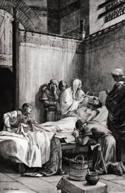Clovis I af frankernes død i Paris den 27. november 511 - Clovis