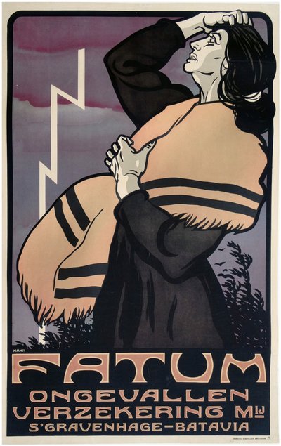 Fatum Forsikring, ca. 1900. af Albert Pieter Hahn