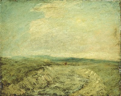The Essex Canal, ca. 1896 (olie på lærred monteret om bord) af Albert Pinkham Ryder