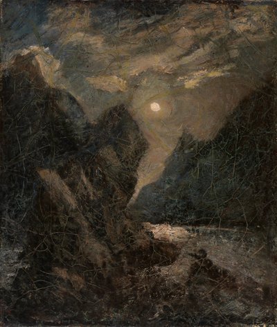 Lorelei, ca. 1896 - 1917. af Albert Pinkham Ryder