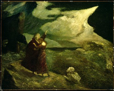 Stormen, 1892 af Albert Pinkham Ryder