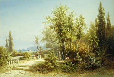 Udsigt over Trieste af Albert Rieger